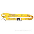 Environment-friendly silicone rubber lanyard